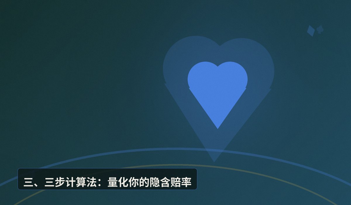 隐含赔率怎么计算 - 隐含赔率怎么计算？三步算出你的听牌值不值得追