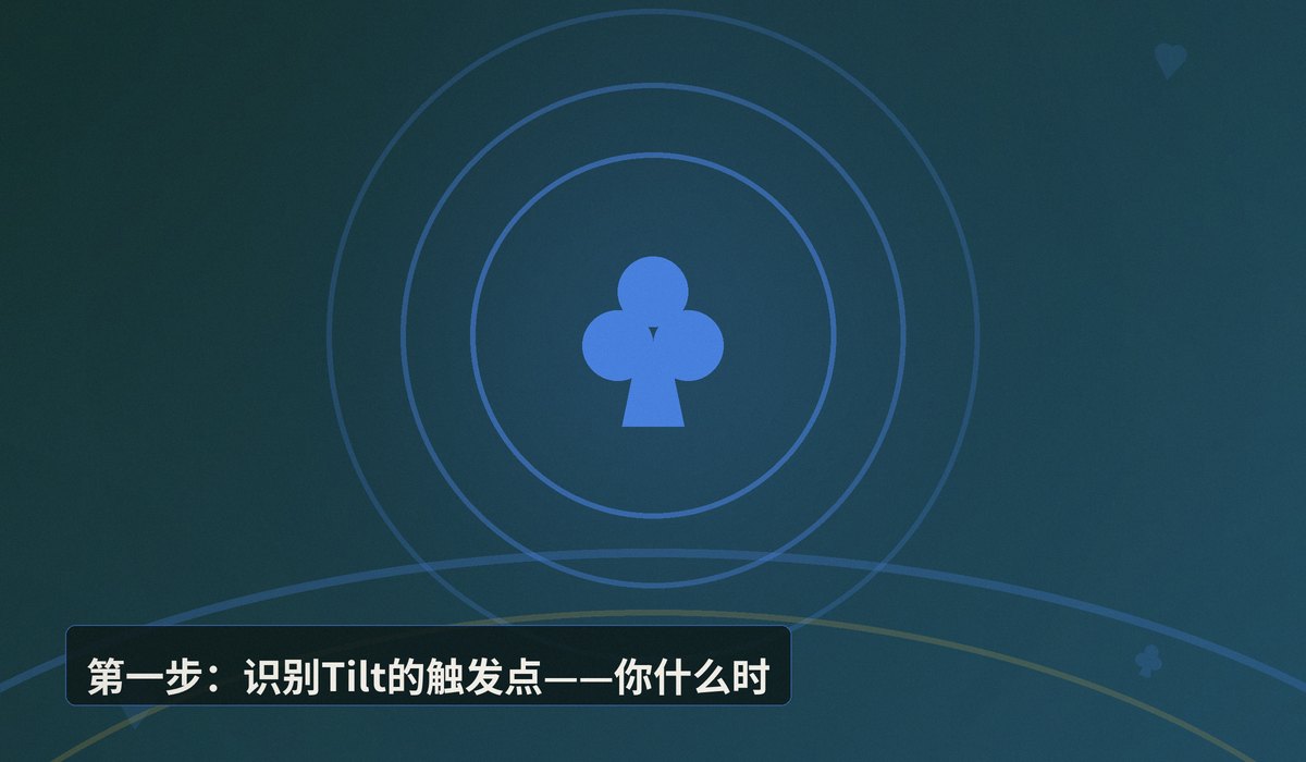 情绪管理Tilt control - 德州扑克情绪管理Tilt Control：从上头到冷静的三大步骤