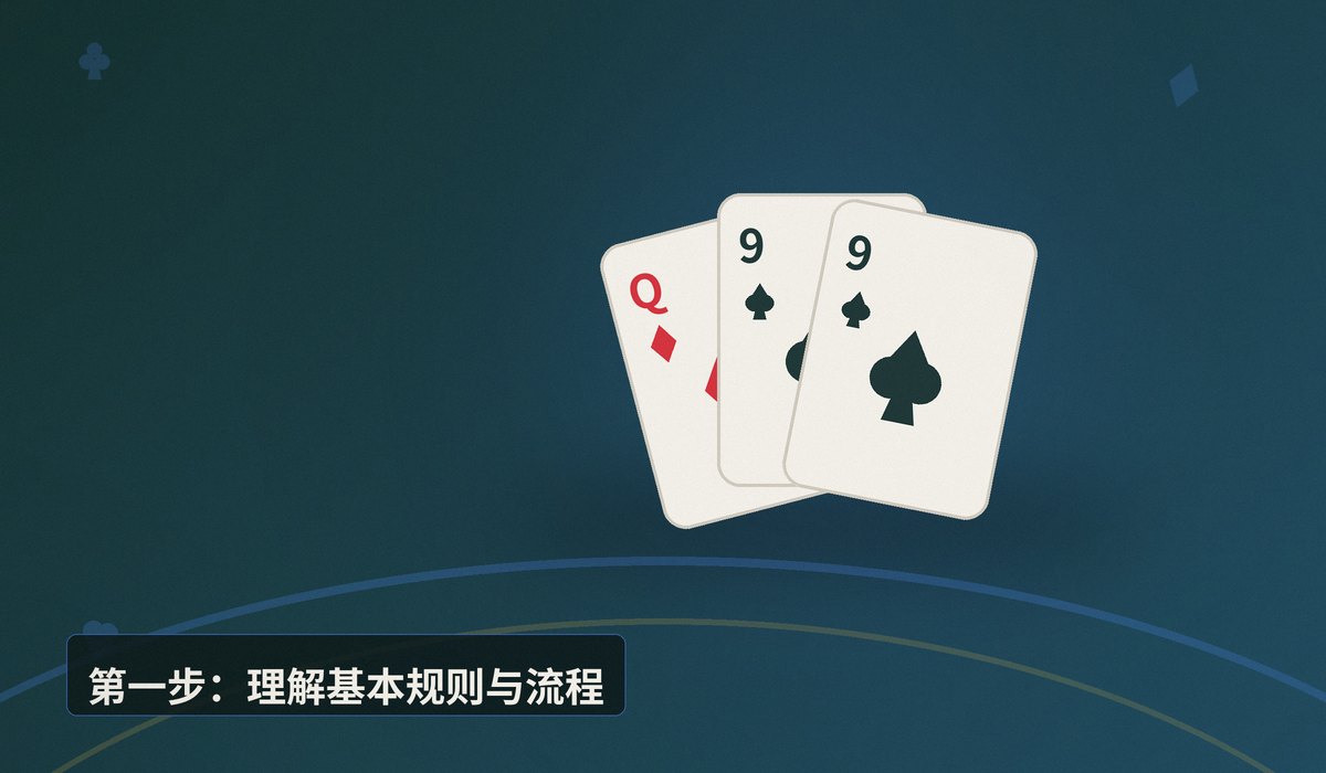 新手怎么快速入门德州扑克 - 新手怎么快速入门德州扑克?从规则到实战的三步攻略