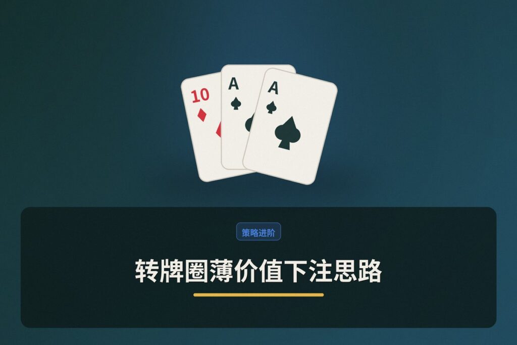 转牌圈薄价值下注思路 - 转牌圈薄价值下注思路:如何用中等牌力榨取最大价值