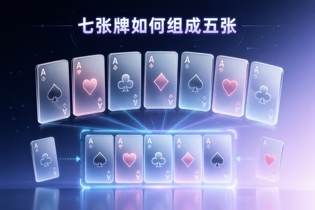 德州扑克七张牌如何组成最好的五张