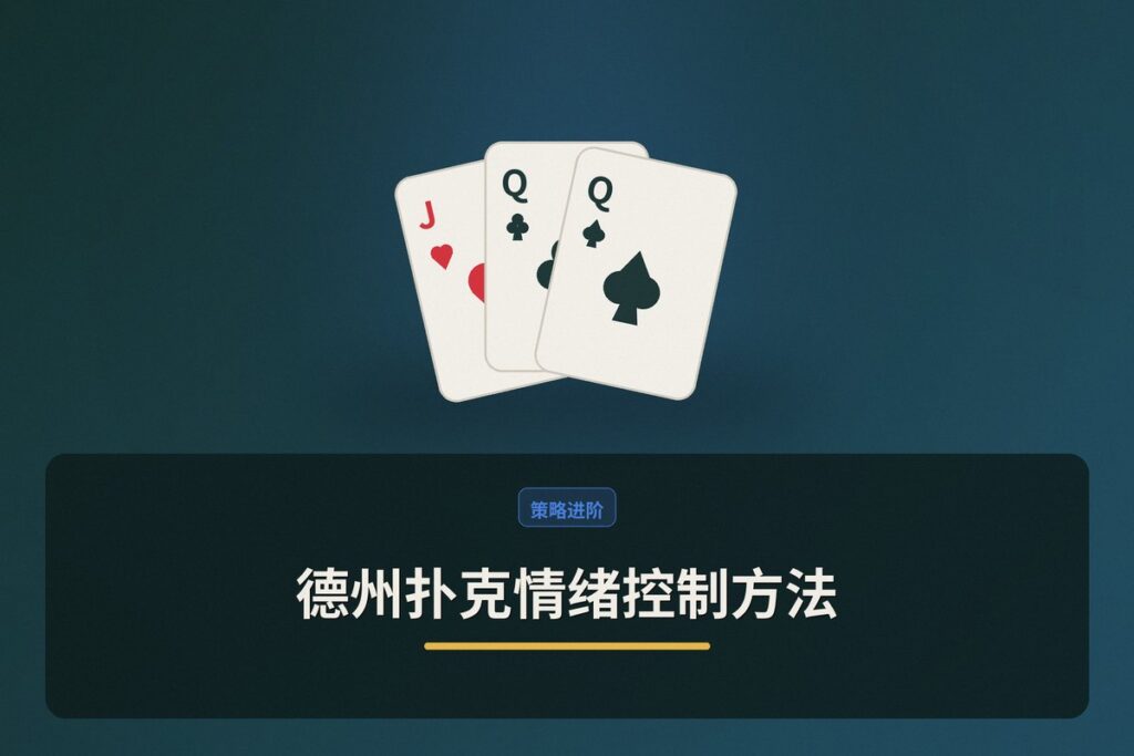 德州扑克情绪控制方法 - 德州扑克情绪控制方法:从失控到平稳的五大策略