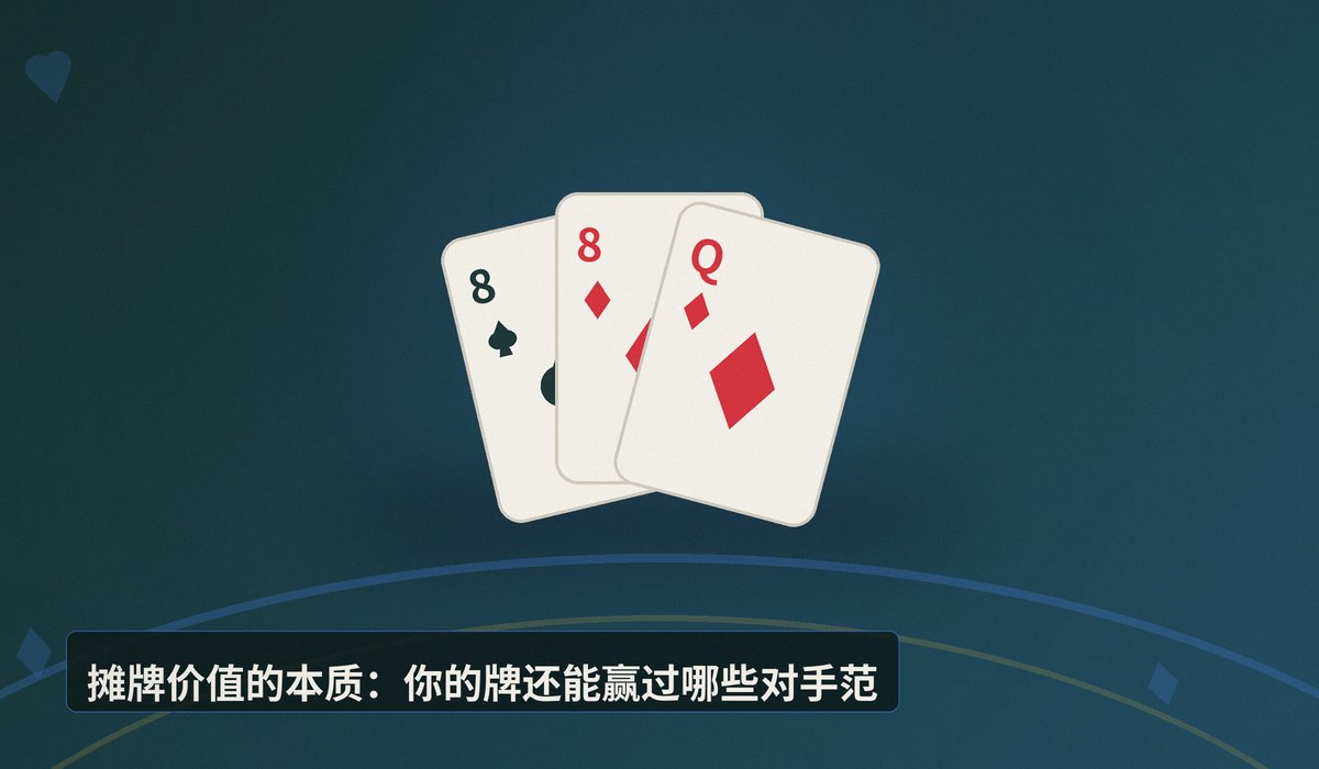 摊牌价值 评估 技巧 - 摊牌价值评估技巧：河牌圈轻松判断是否值得亮牌的三大关键