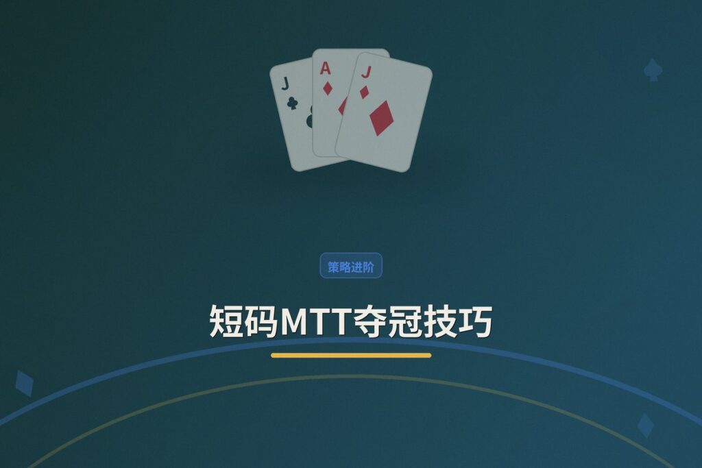 短码MTT夺冠技巧 - 短码MTT夺冠技巧：如何利用短筹码逆袭翻盘？